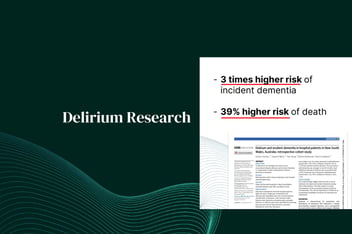 a strong association between delirium and incident dementia in older adults without dementia at baseline